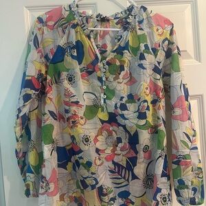 Floral Multicolor Women's Top
